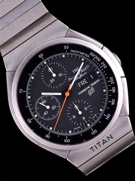 iwc porsche design titan chronograph|iwc titanium chronograph.